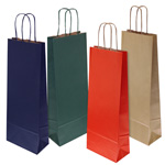 Shopper in carta portabottiglie
