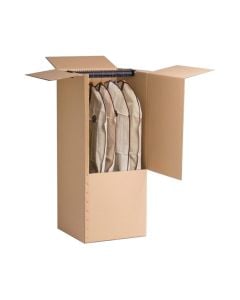 Scatole cartone appendiabito - 50 x 50 x 140 cm - Fornitura B2B Business