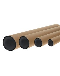 Tubo in cartone avana - All' ingrosso