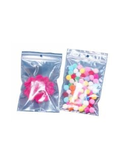 Sacchetti chiusura a pressione in PE - 100 my -  10 X 20 Cm - Fornitura B2B Business