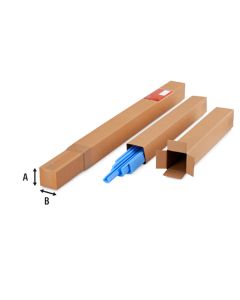 Scatole telescopiche e a tubo - 10 x 10 x 60 cm - All' ingrosso