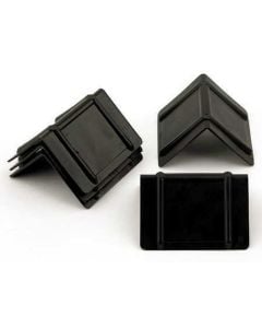 Angolare - per reggia in plastica - 4 x 4 cm - All' ingrosso