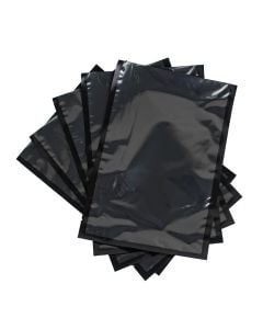 Buste lisce nere per sottovuoto - 20 x 30 cm - Fornitura B2B Business
