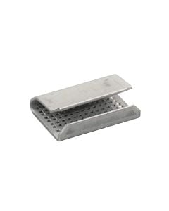 Sigilli per reggia PPL - in acciaio - 16 x 28 mm Spessore 0,8 mm - Fornitura B2B Business