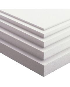 Lastre vari spessori - polistirolo - 100 x 50 cm spessore 2 cm - All' ingrosso
