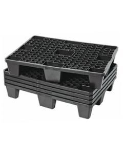 Pallet settore industriale - forato - 100 x 120 x 13.5 cm - Bulk Pricing